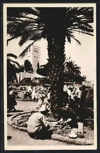 AK Tanger, Vue artistique de l`Église Anglaise