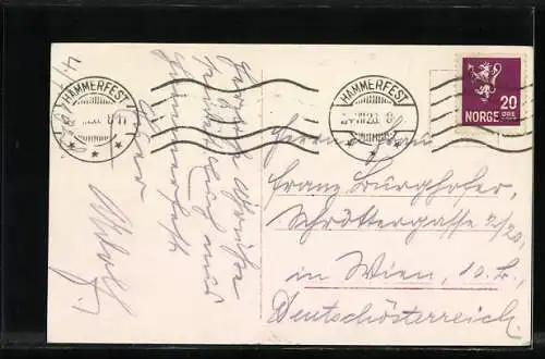 Foto-AK Lappenfamilie mit Rentier