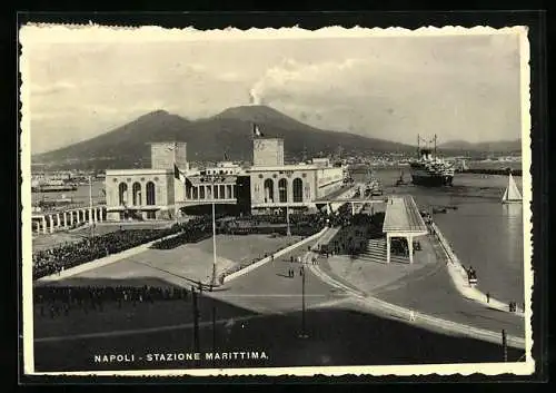 AK Napoli, Stazione Marittima, Hafen