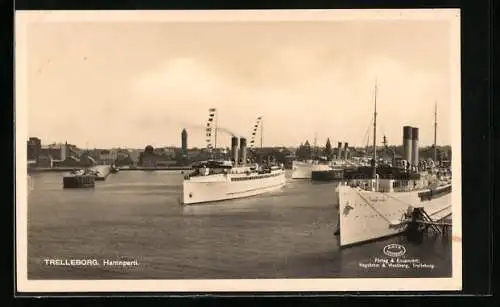 AK Trelleborg, Partie im Hafen