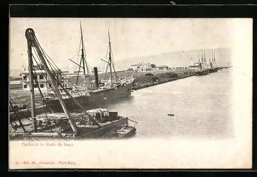 AK Suez, Docks et la Rade, Hafen