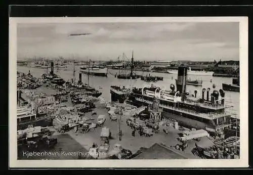 AK Kjobenhavn, Kvaesthusbroen, Hafen
