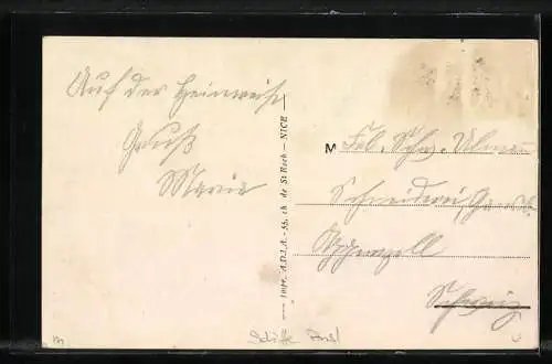 AK Sete, Le Quai, Hafen