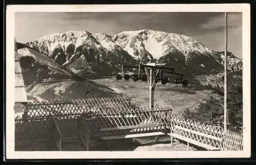AK Puchberg a. Sch., Sessellift auf den Himberg