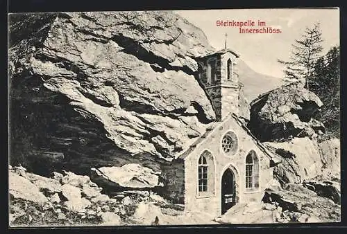 AK Matrei in Osttirol, Steinkapelle im Innerschlöss