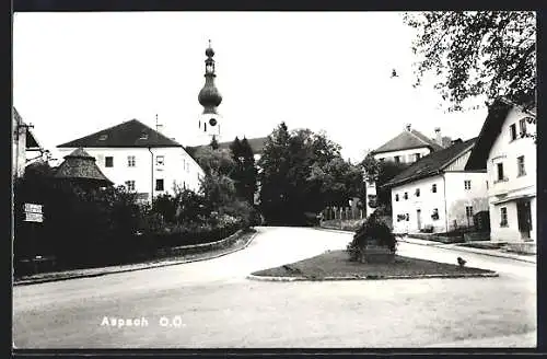 AK Aspach, Strassenpartie im Ort