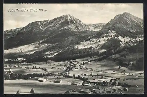 AK Schattwald, Panorama