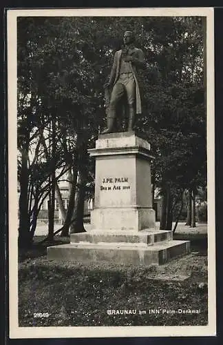 AK Braunau am Inn, Palm-Denkmal