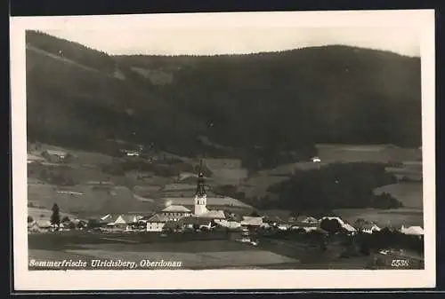 AK Ulrichsberg /Oberdonau, Teilansicht mit Kirche