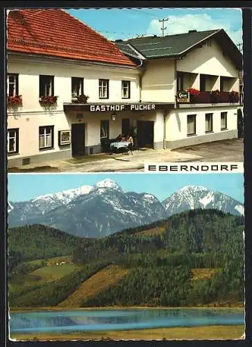 AK Eberndorf, Gasthaus Josef Pucher