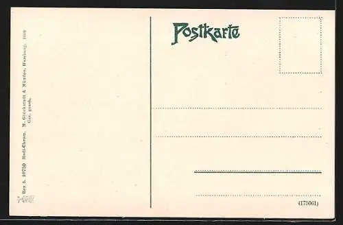 AK Hannover, Marktstrasse mit Geschäften u. Abzweig