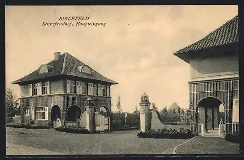 AK Bielefeld, Sennefriedhof, Haupteingang