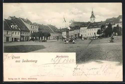 AK Seidenberg, Ansicht vom Marktplatz