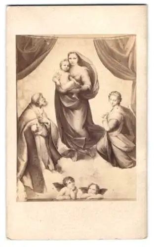 Fotografie Raphael - Madonna di San Sisto
