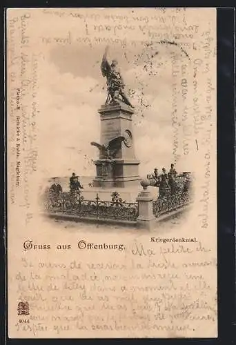 AK Offenburg, Kriegerdenkmal