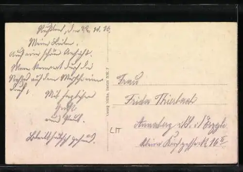 AK Kalvarje, Totalblick mit der Kirche