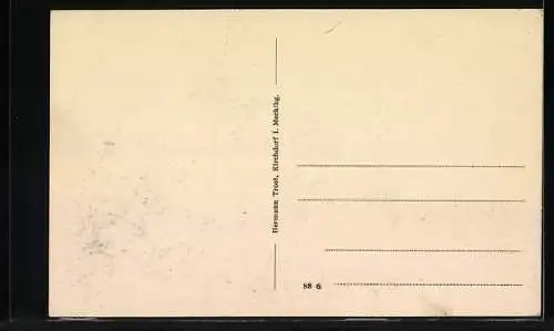 AK Insel Poel, Blick auf Hafen und Kirche