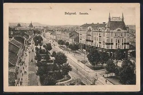 AK Belgrad, Ortsansicht Terasia