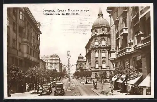 AK Belgrade, Rue du Roi Milan
