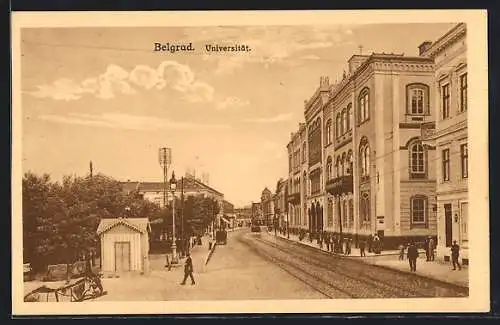 AK Belgrad, Universität