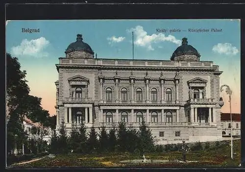 AK Belgrad, Königlicher Palast