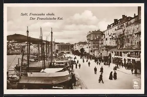 AK Split, Der Französische Kai