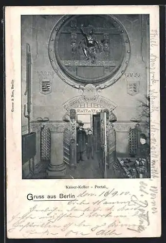 AK Berlin, Kaiserkeller, Portal