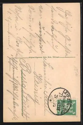 AK Hof i. B., Das Gasthaus Theresienstein