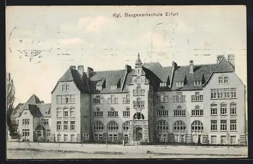 AK Erfurt, Königliche Baugewerkschule