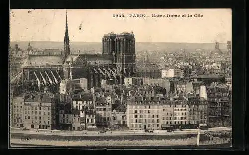 AK Paris, Notre-Dame de la Cite