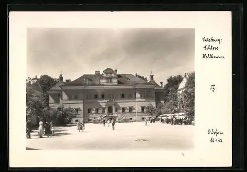 Foto-AK Adalbert Defner: Salzburg, Schloss Hellbrunn