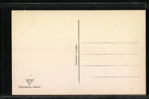 AK Araber auf einem Kamel in der Wüste