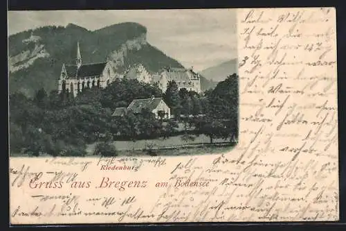 AK Bregenz am Bodensee, Riedenburg