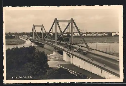 AK Wien, Reichsbrücke