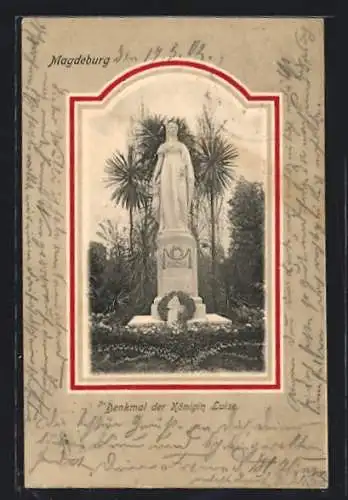 AK Magdeburg, Denkmal der Königin Luise