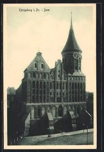 AK Königsberg, Abendstimmung am Dom