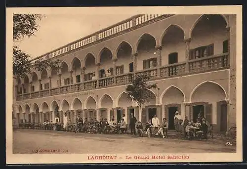 AK Laghouat, Le Grand Hôtel Saharien