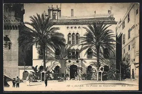 AK Alger, Le Palais du Gouverneur