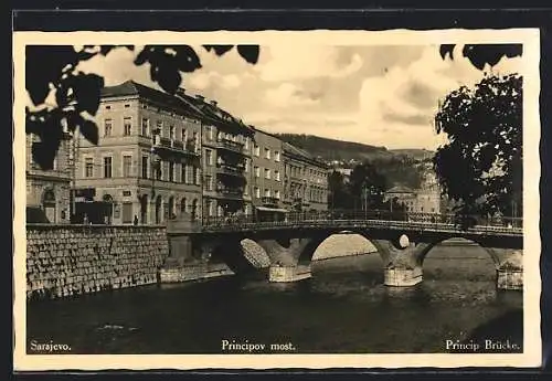AK Sarajewo, Principov most, Princip Brücke