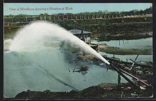 AK Miraflores, View showing a Monitor at Work