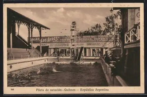 AK Quilmes, Pileta de natacion
