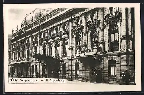 AK Lodz, Wojewodztwo, Ul. Ogrodowa