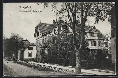 AK Königsfeld / Baden, Erholungsheim Luisenruhe