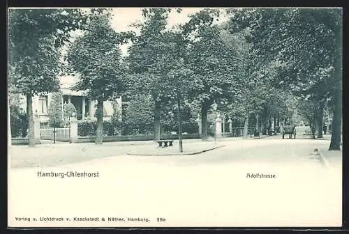 AK Hamburg-Uhlenhorst, In der Adolfstrasse