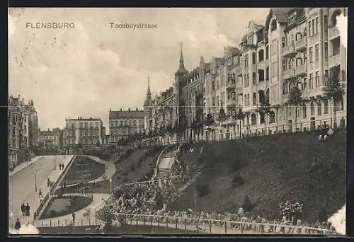 AK Flensburg, Villen und Anlagen in der Toosbüystrasse