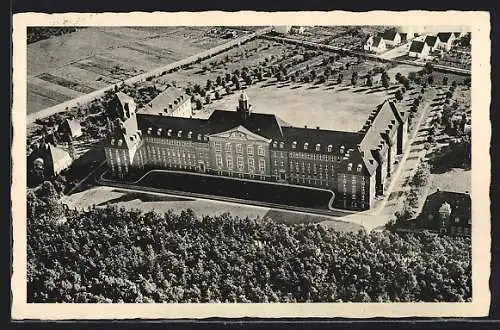 AK Mölln i. Lbg., Fliegeraufnahme der Zollschule