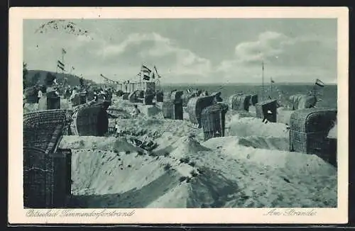 AK Timmendorferstrand, Ostseebad, Am Strande