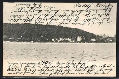 AK Timmendorferstrand, Ostseebad, Panorama