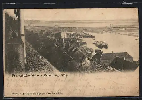 AK Lauenburg /Elbe, General-Ansicht