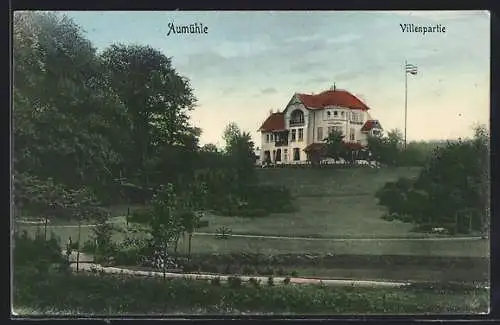 AK Aumühle / Sachsenwald, Villenpartie